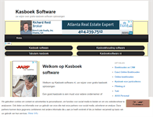 Tablet Screenshot of kasboeksoftware.nl